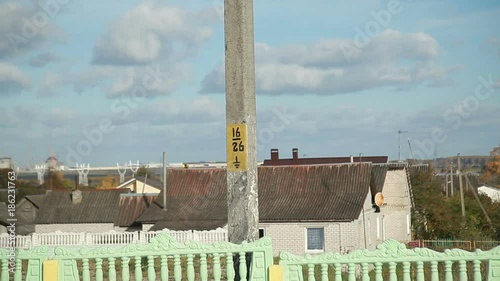 Belarusian nuclear power plant. Astravets. photo