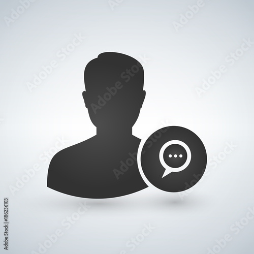 Man User avatar Icon - Pers...