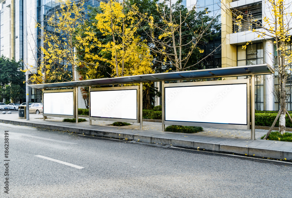 Bus station billboards Bus station billboards