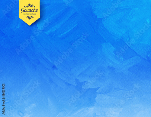Gouache blue texture