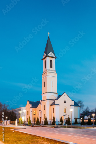 Gomel, Belarus. Church Of The Nativity Of The Virgin Mary On Sovetskay Street photo