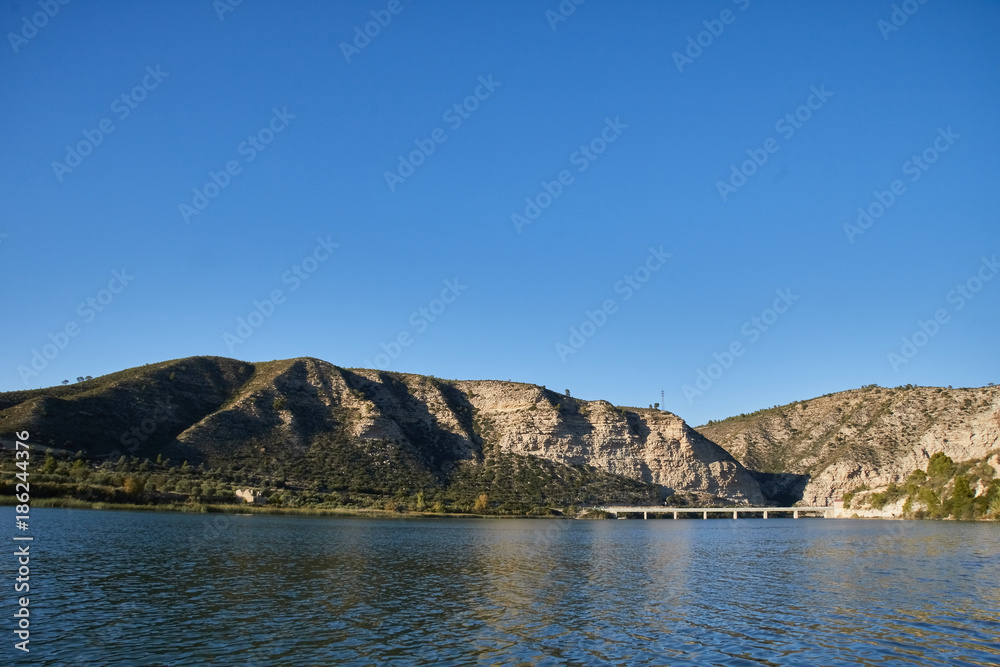Port Massaluca reservoir in Tarragona, Spain