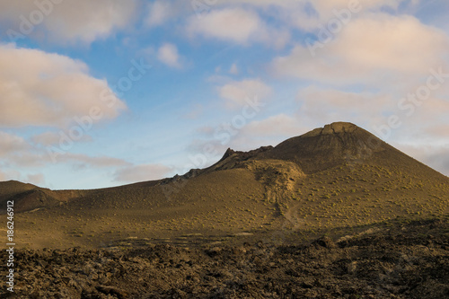 Panorama di Lanzarote (Isole Canarie) - Paesaggio vulcanico
