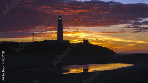 Cape Trafalgar  is a headland in the Province of Cadiz in the south-west of Spain. 