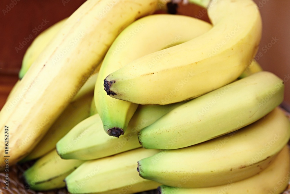 banana fruit isolated stock photo	