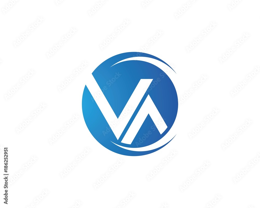 VA Letter Logo Business VA Letter Logo Business