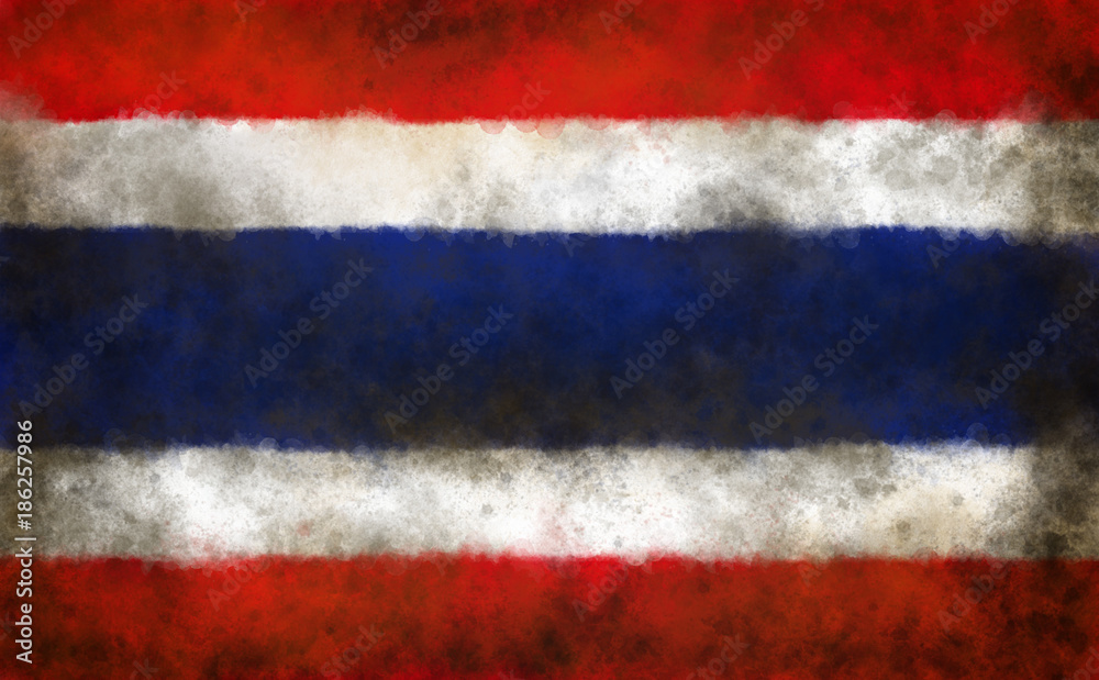 flagge von thailand