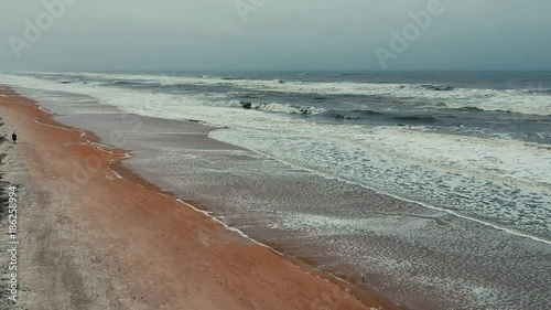 Florida stormy waves