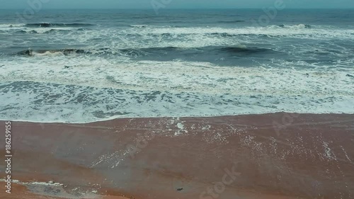 Florida stormy waves