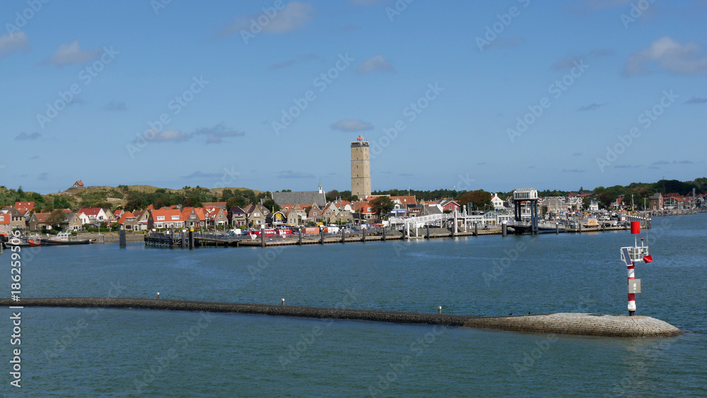 Panorama marino isola di Terschelling