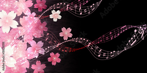 桜　花　春　背景