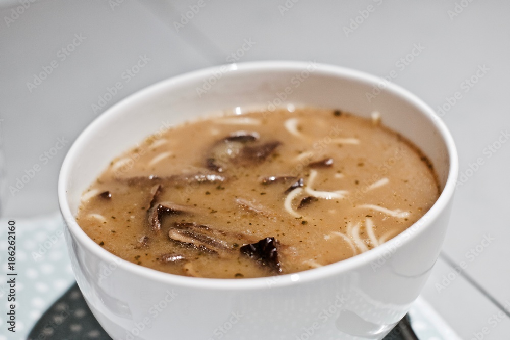 Tasty mushroom soup Tasty mushroom soup