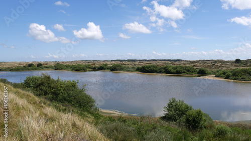 Lago nel polder in Frisia