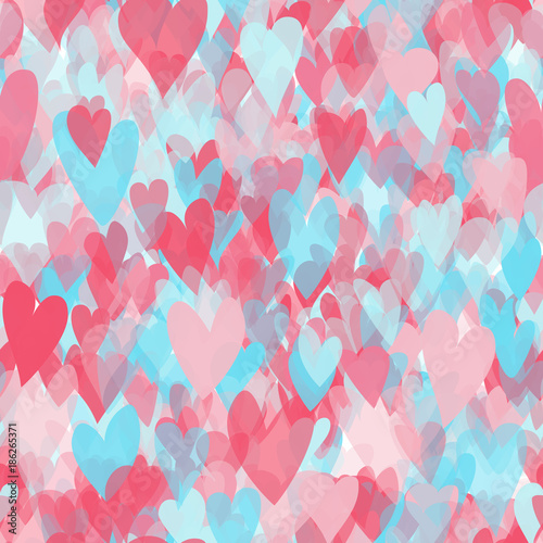 pattern of hearts