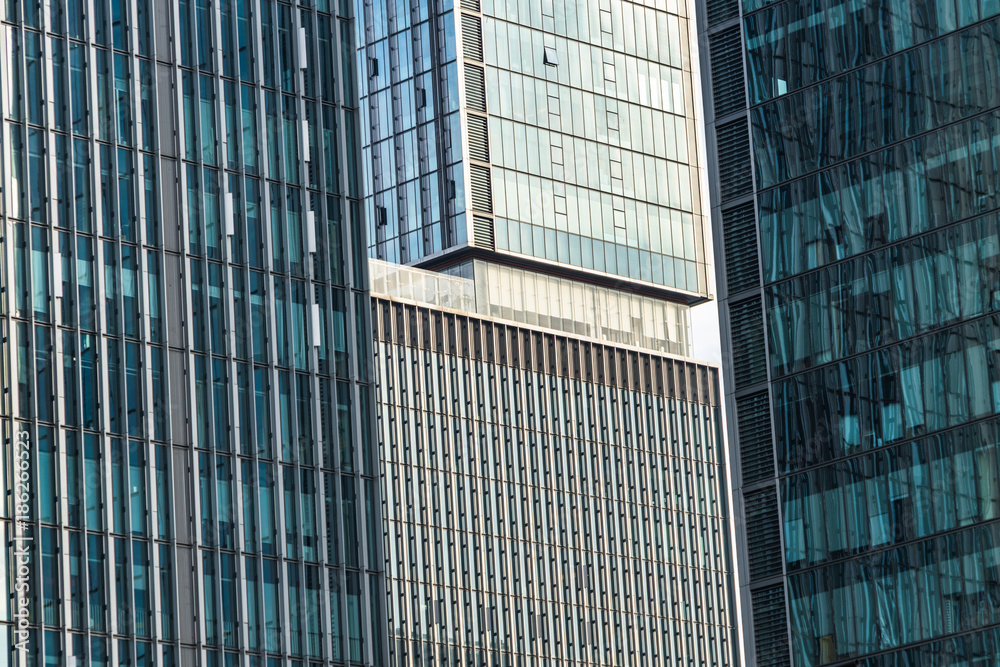 Abstract building. blue glass wall of skyscraper. Abstract building. blue glass wall of skyscraper.