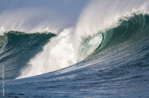 Powerful Ocean Wave in Hawaii