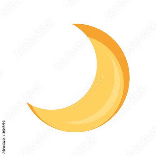 Moon quarter waning cartoon
