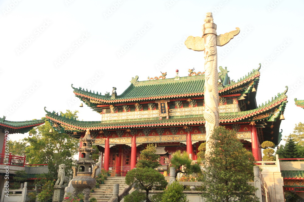 Taoist Temple in Hong Kong Taoist Temple in Hong Kong