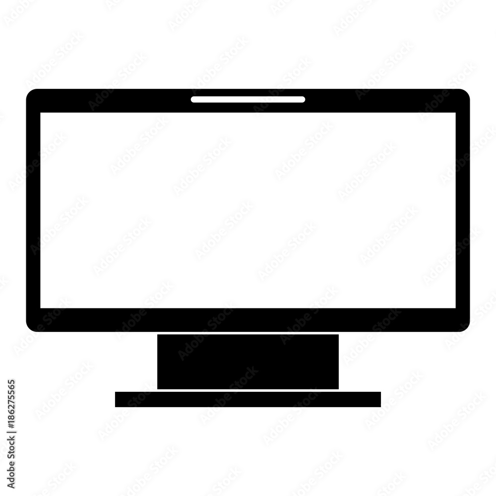 monitor computer isolated icon vector illustration design monitor computer isolated icon vector illustration design