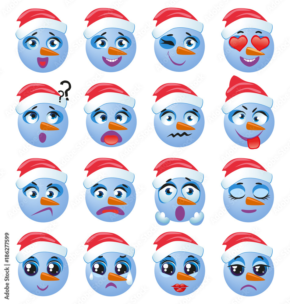 Snowman Emoji Emoticon Expression