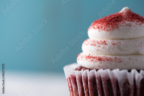 Obraz na płótnie Red Velvet Cupcake w salonie