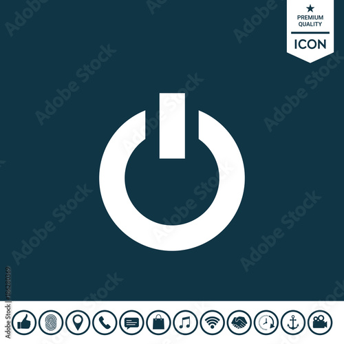 Power button icon
