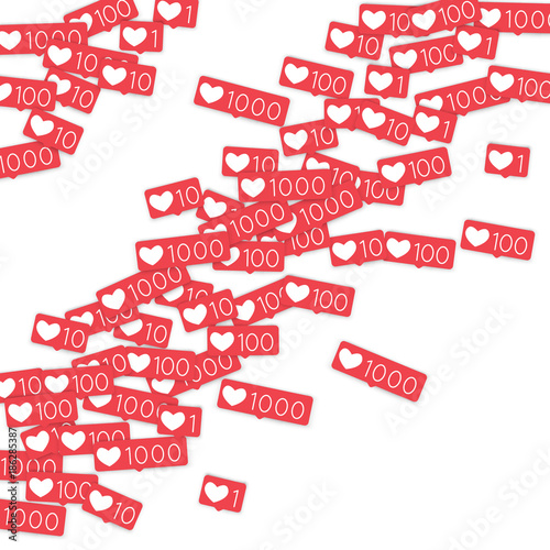 Social media counters.