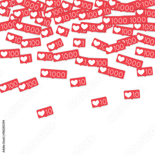 Social media counters.