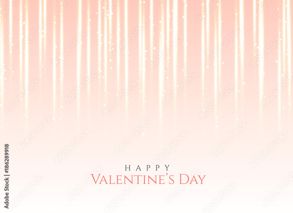 pink light effect background for valentine's day