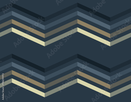 Color zigzag lines seamless pattern. For print, fashion design, wrapping, wallpaper
