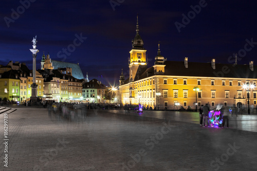 Royal castle in Warsaw, Poland