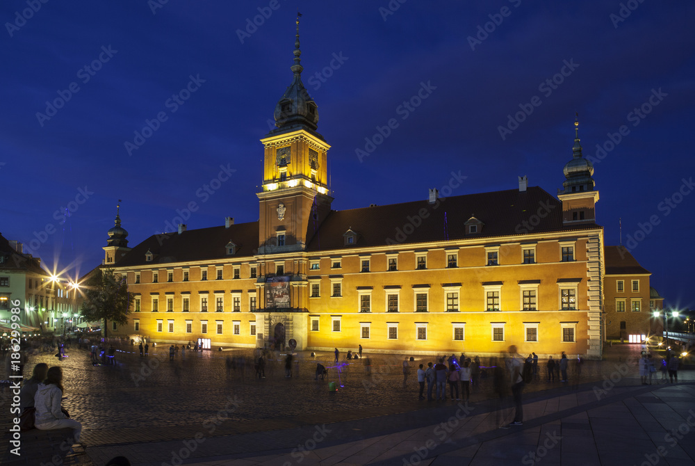 Obraz premium Royal castle in Warsaw, Poland