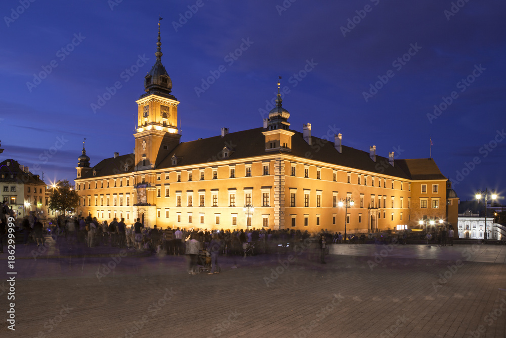 Royal castle in Warsaw, Poland