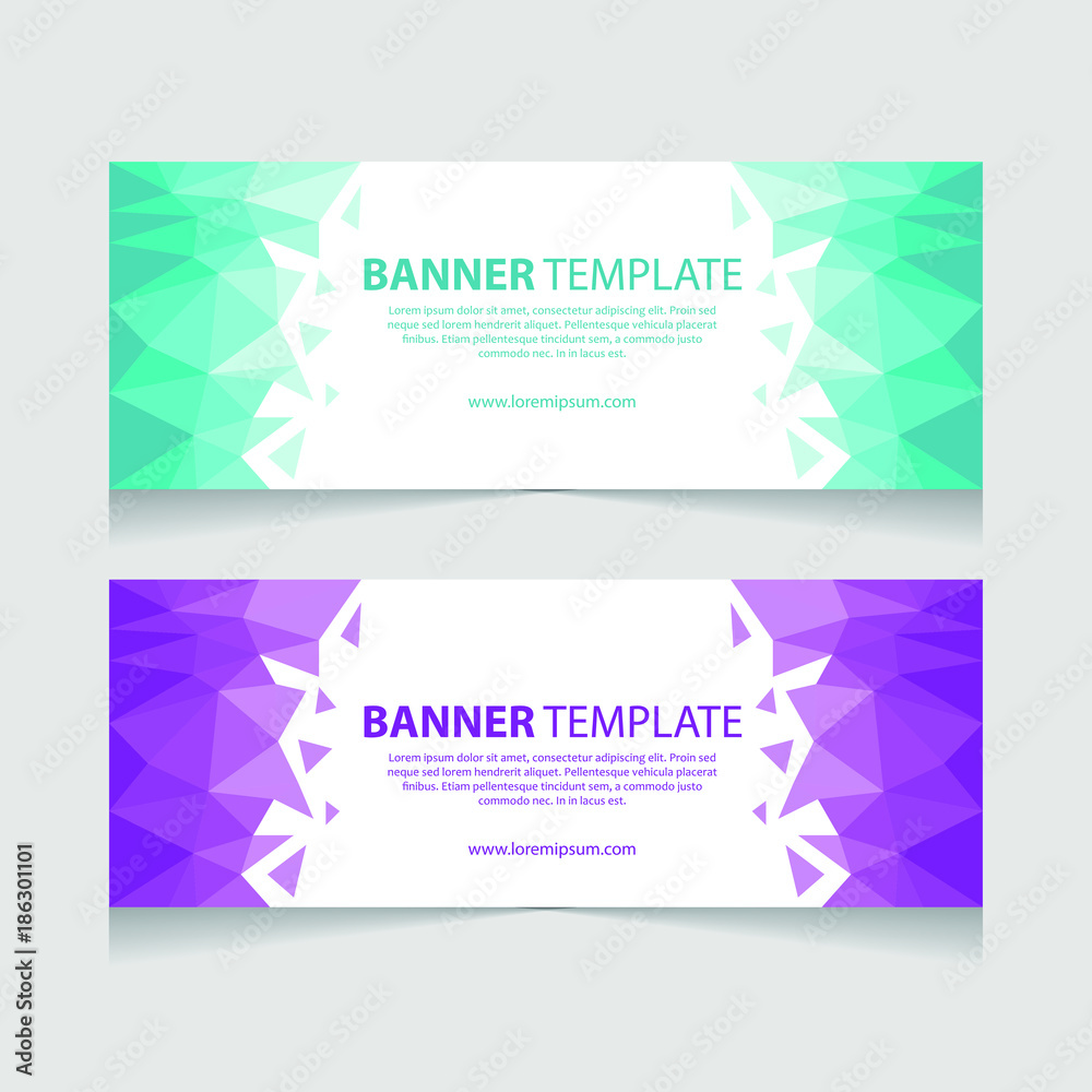 Abstract banner template design. Elegant banner template. Abstract banner template design. Elegant banner template.