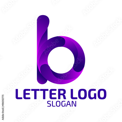 Letter B Logo. Logo Template.