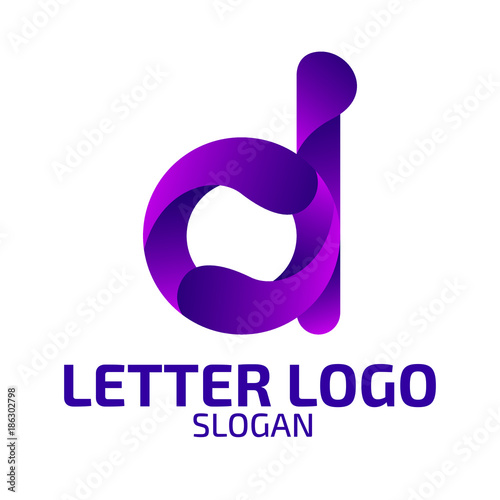 Letter D Logo. Logo Template.