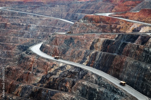 Super Pit Gold Mine in Kalgoorlie-Boulder Western Australia photo