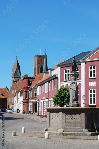 Dänemark - Ribe - Strassenansicht