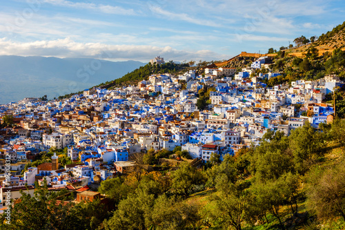 Chefchaouen, blue city, Morocco © dinozzaver