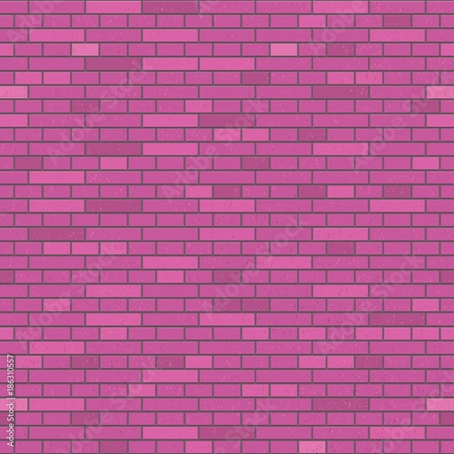   illustration depicting a seamless pattern in the form of a brick wall © akser
