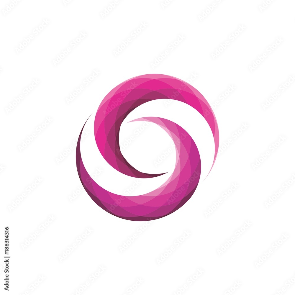 3d crescent logo 3d crescent logo
