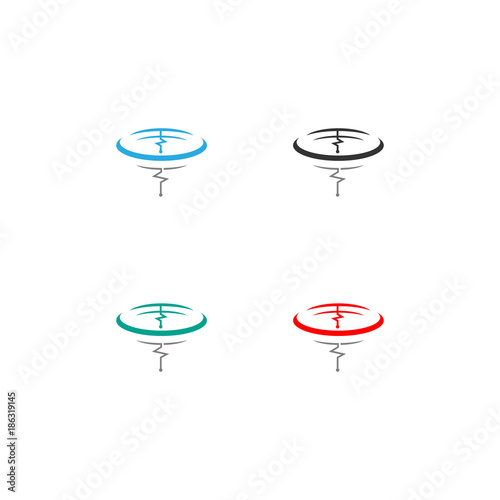 Hurricane Icon Vector