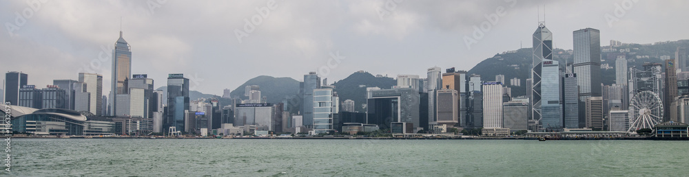 Victoria Harbour and HK Island