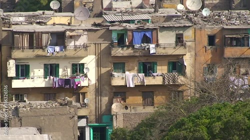 Balconies in Cairo apartments