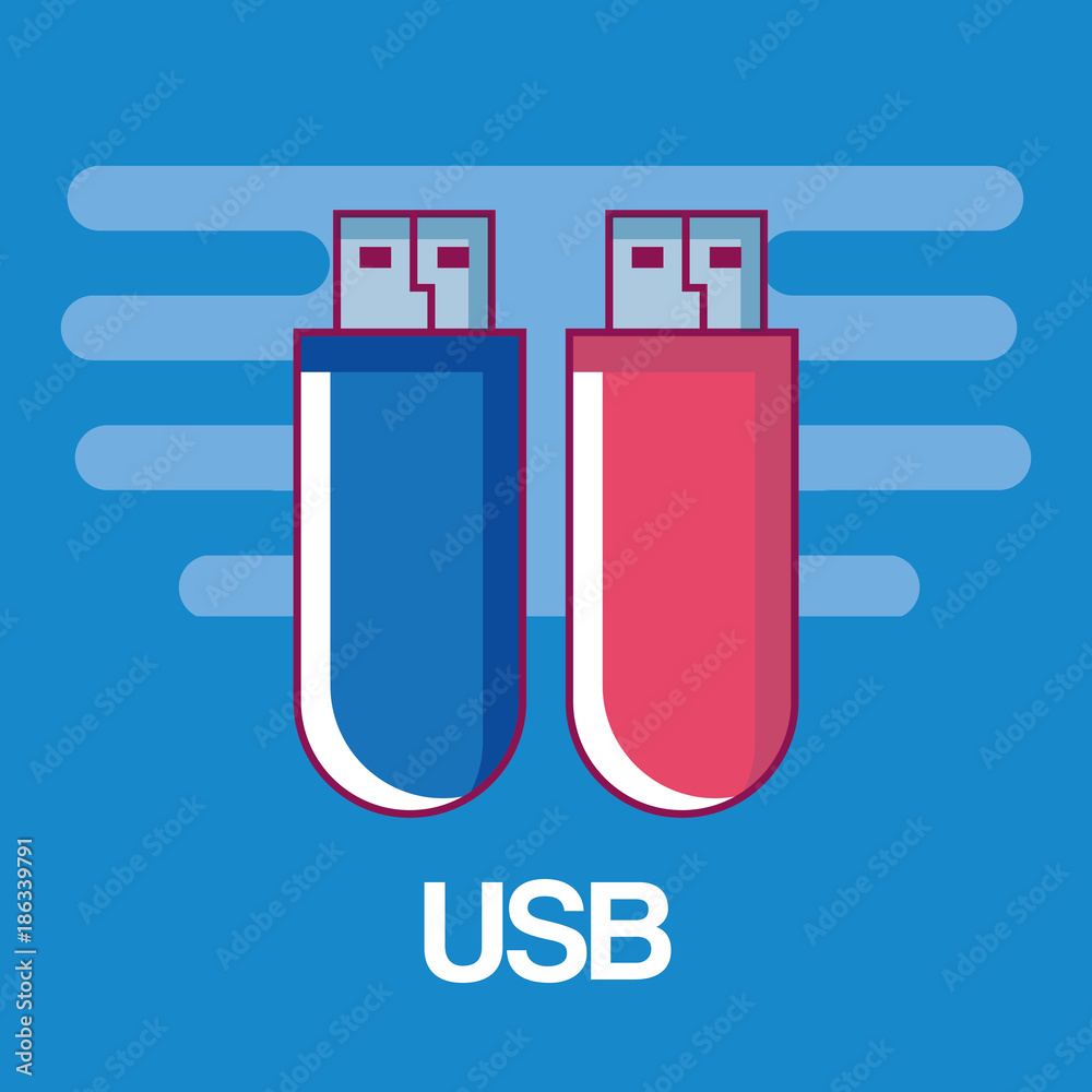 usb memory retro technology icon vector illustration design usb memory retro technology icon vector illustration design