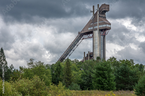 Принти на полотні MacKenzie Intervale Ski Jump Lake Placid NY