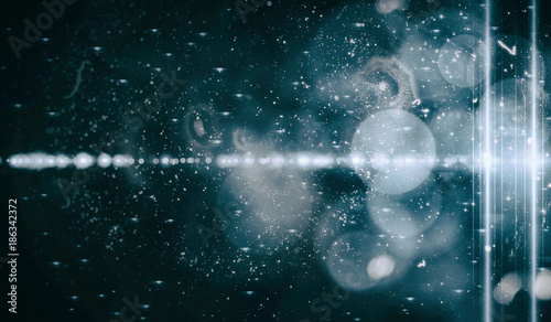 Photos Frozen cold modern lens abstract background, very high resolution