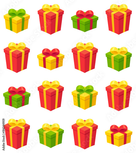 Gift box pattern