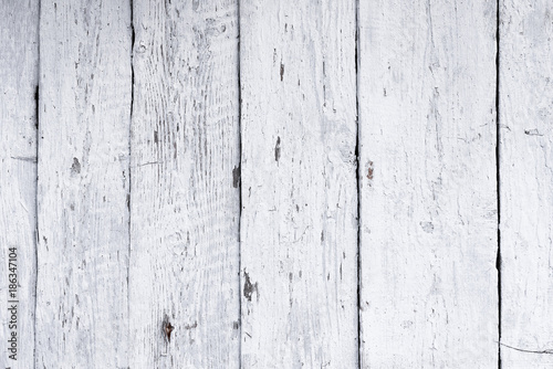 Foto Retro wooden wall whitewash lime, modern style, weathered cracky messy wooden ba
