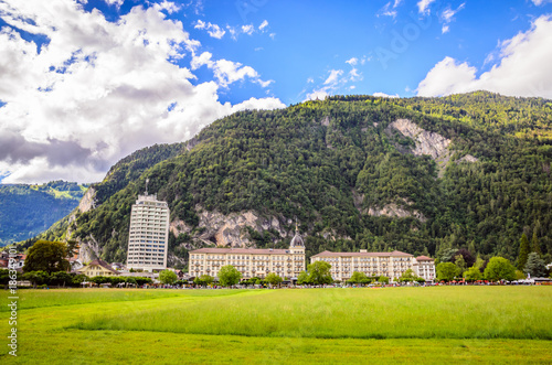 Beautiful landscape of Interlaken  Switzerland
